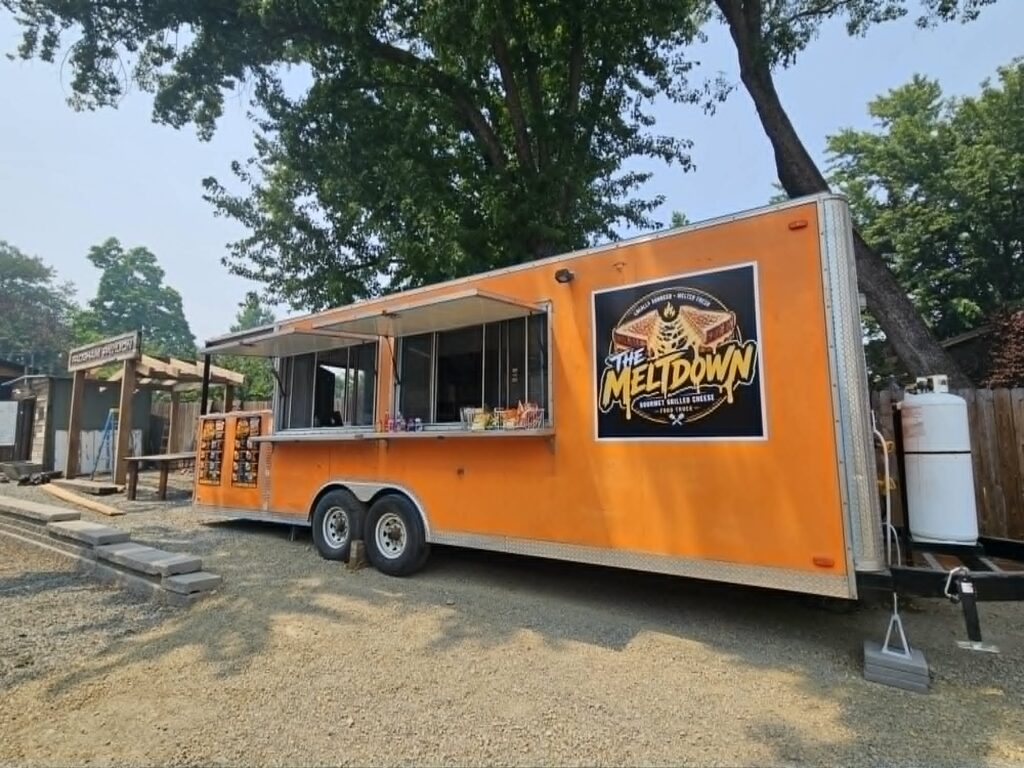 Our Truck, with gourmet grilled cheese in Phoenix, Or.